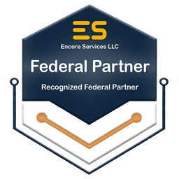 Encore Recognized Federal Partner badge (Bronze tier sample)